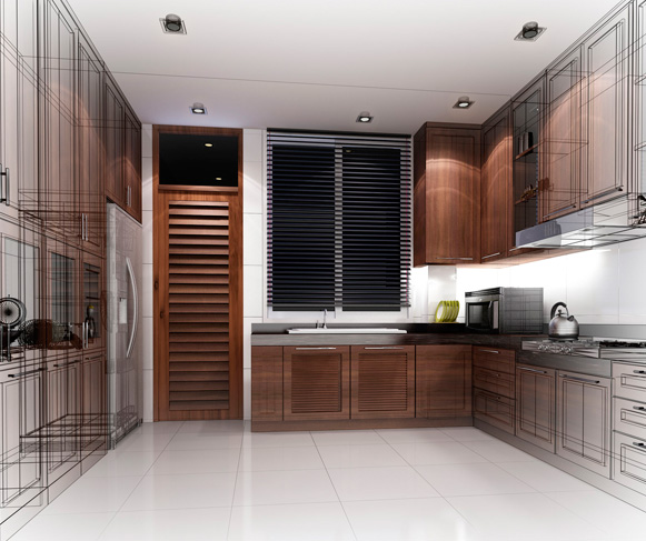 Planos de diseño de cocina